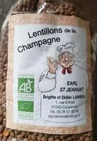Mängden socker i Lentillons de la Champagne