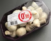 Mängden socker i Champignons de Paris blanc
