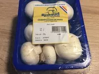 Mängden socker i Champignons de Paris