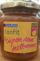 Mängden socker i Confit d'oignon doux des Cévennes