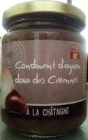 Mängden socker i Condiment d'oignon doux des Cévennes