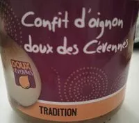Mängden socker i Confit d'oignon doux des Cévennes
