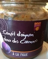Mängden socker i Confit d’oignon doux des Cevennes à la figue