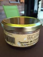 Mängden socker i Terrine de campagne pur porc