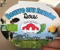 Mängden socker i Beurre cru fermier doux