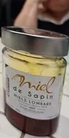 Mängden socker i Miel de sapin lombard