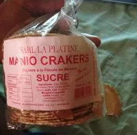 Mängden socker i Manio crakers