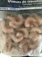 Mängden socker i Queues de crevettes sauvages congelées