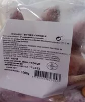 Mängden socker i Rouget entier congelés