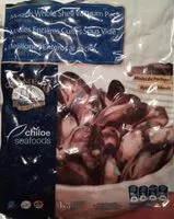 Mängden socker i Moules du Pacifique entières cuites congelées