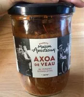 Mängden socker i Axoa de veau