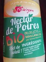 Mängden socker i Nectare de poire