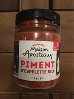 Mängden socker i Poudre De Piment D'espelette Bio