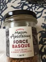 Mängden socker i Force Basque