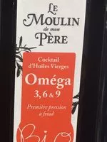Mängden socker i Coktail dhuiles vierges bio oméga 3,6,9