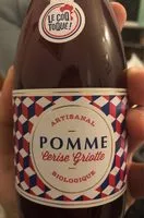 Mängden socker i Jus pomme cerise griotte