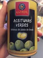 Mängden socker i Olives vertes à la farce de citron