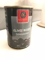 Mängden socker i Olives noires dénoyautées