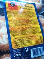 Mängden socker i Rondas crème catalane