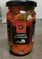 Mängden socker i Légumes au vinaigre