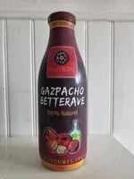 Mängden socker i Gazpacho Betterave 100% naturel