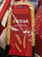 Mängden socker i Fideua