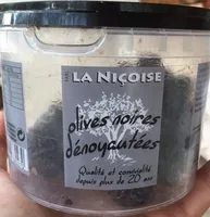 Mängden socker i Olives noires dénoyautées