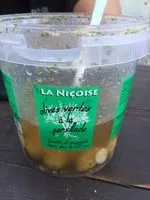 Mängden socker i Olives vertes à la persillade