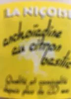 Mängden socker i Anchoiade citron basilic