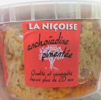 Mängden socker i Anchoïade pimentée