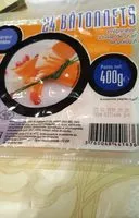 Mängden socker i Bâtonnet de surimi