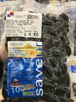 Mängden socker i Moules de Bouchot de la Baie du Mont Saint Michel