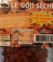 Mängden socker i Le goji séché