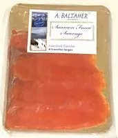 Mängden socker i Saumon Fumé Sauvage d’Alaska