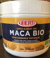 Mängden socker i Poudre De Maca Cru Bio - 200G - Uberti