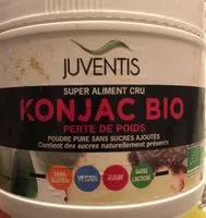 Mängden socker i Konjac bio en poudre