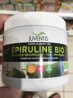 Mängden socker i Spiruline bio