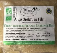 Mängden socker i Choucroute d’Alsace Cuisinée Bio