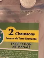 Mängden socker i Chausson pomme de Terre Emmental