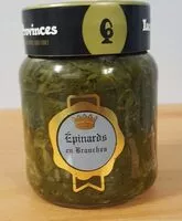 Mängden socker i Épinards en Branches