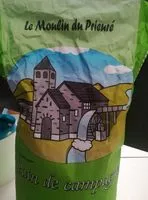 Mängden socker i Préparation pour pain de campagne