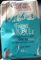 Mängden socker i Farine de blé