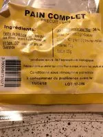 Mängden socker i Pain Complet