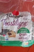 Mängden socker i TOASTILIGNE Céréales & Graines