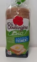 Mängden socker i Pain de mie Bio petites tranches à la farine de froment