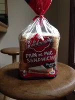 Mängden socker i Pain de Mie Sandwich