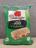 Mängden socker i Pains du Monde 4 Pains Panini