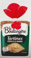 Mängden socker i Tartines céréales & graines