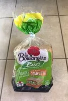 Mängden socker i Pain de mie complet bio