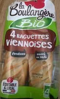 Mängden socker i Baguettes viennoises